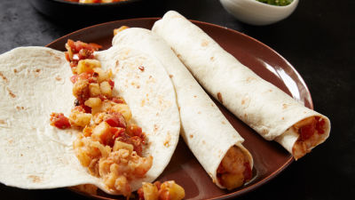 Burito sa škampima i krompirom