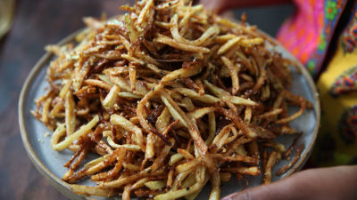 „Furikake“ pomfrit