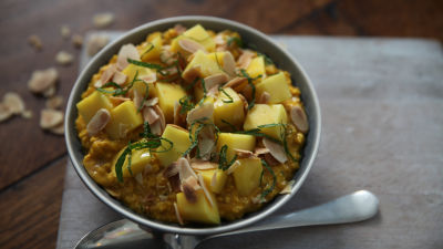 Musli i „lassi“ od manga i limete