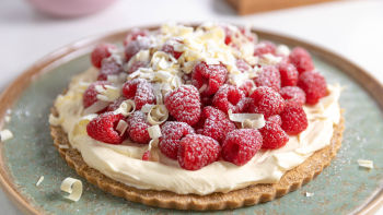 Krem tart sa malinama