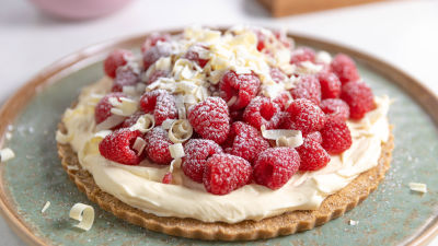 Krem tart sa malinama