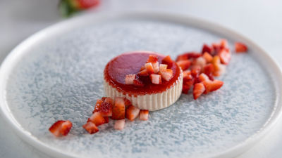 Semifredo od pavlake i jagoda