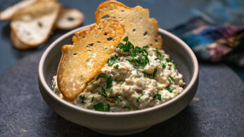 Predjelo od patlidžana i krem sira