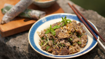 Salata od kozjeg mesa sa citrusima