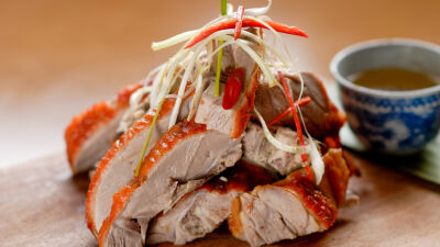 Pečena pačetina u sosu od fermentisanog pasulja