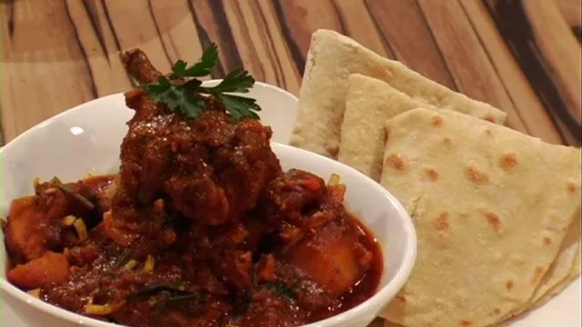 Čapati sa piletinom