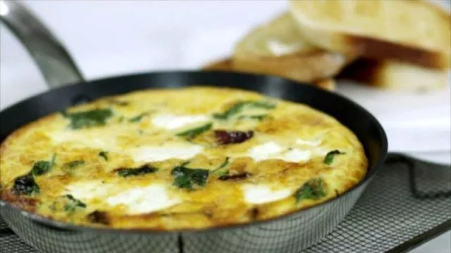 Fritata od čoriza, spanaća i rikote