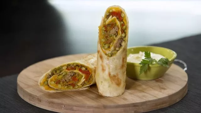 Burito s mlevenim mesom