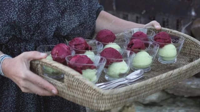 Sorbet od jabuka i malina