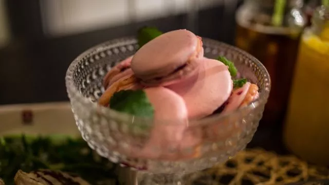 Makaron kolačići s marmeladom i kremom