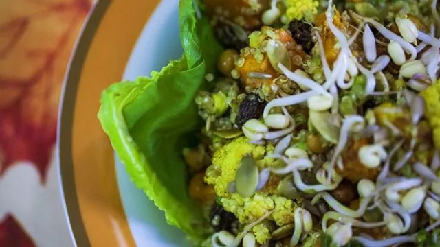 Salata od karfiola i slatkog krompira