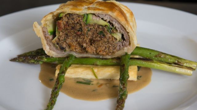 Šnicla i pečurke velington