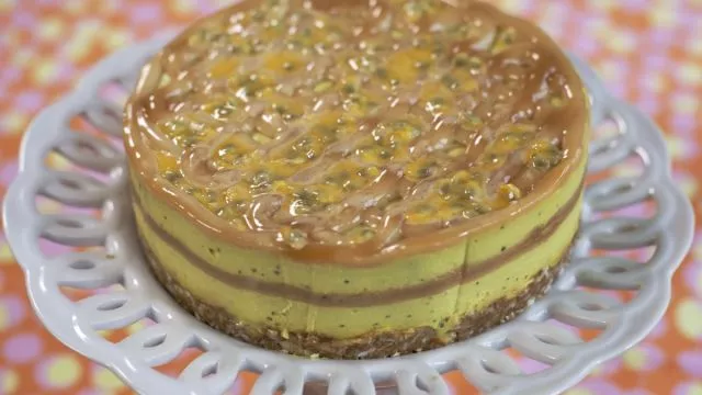Mango fadž tart