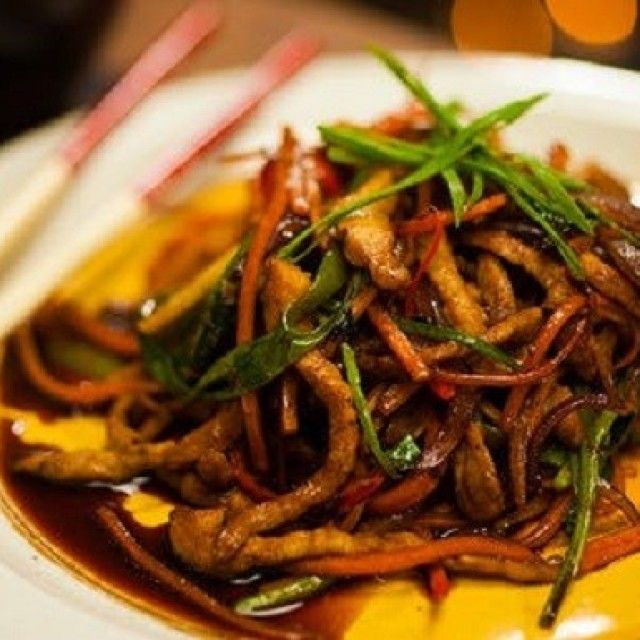 Tibetanski proprženi svinjski file