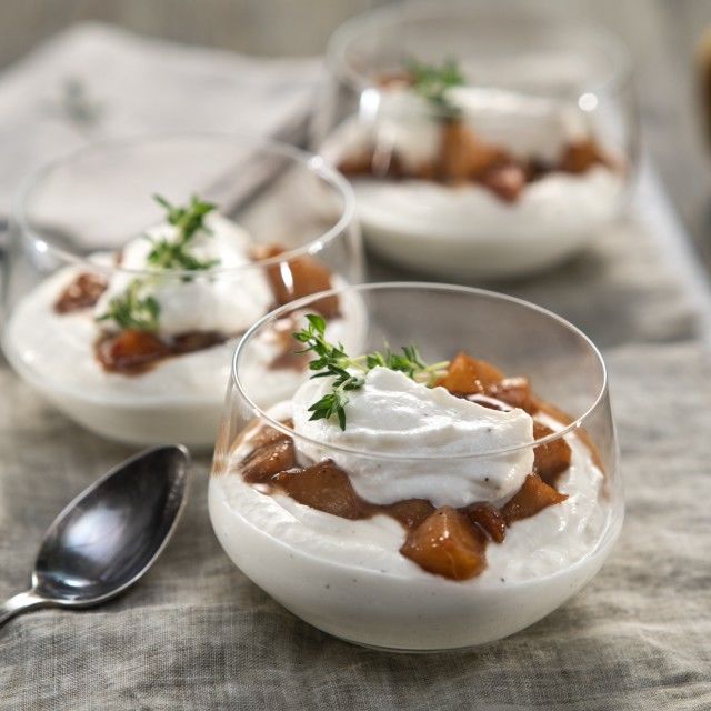 Karamelizovane kruške i pavlaka od rikote