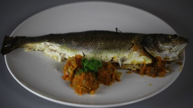 Brancin zamotan u list banane