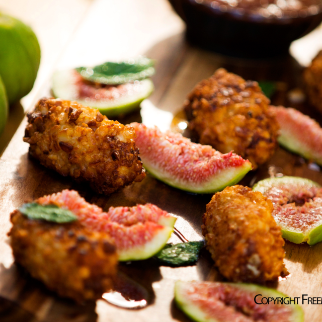 Slatki kroketi od kozjeg sira