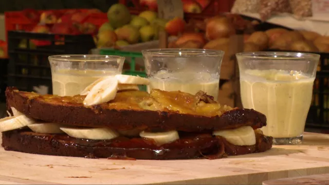 Torta od banane i meda sa kremom od vanile