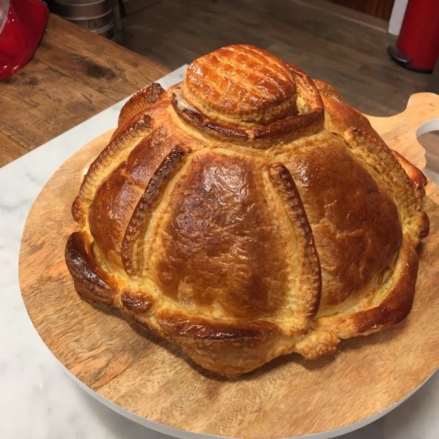 Vol-au-vent s raguom od pečuraka