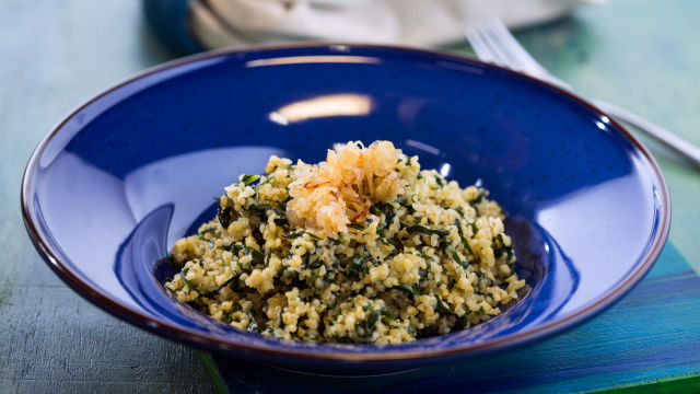 Pilav bulgur sa spanaćem