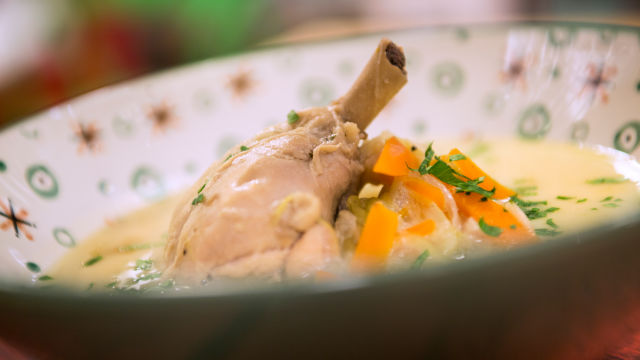 Flamanska pileća supa