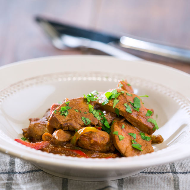 Svinjska jetra na mađarski način