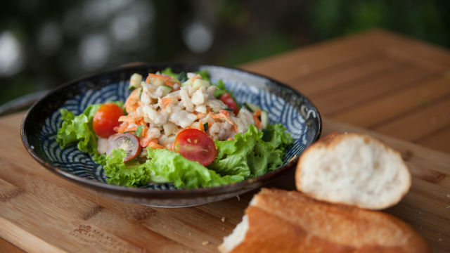 Salata od sirove ribe iz Nove Kaledonije