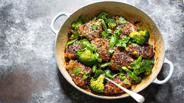 Piletina sa medom i belim lukom