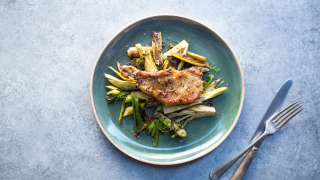 Svinjska krmenadla sa hrskavim komoračem