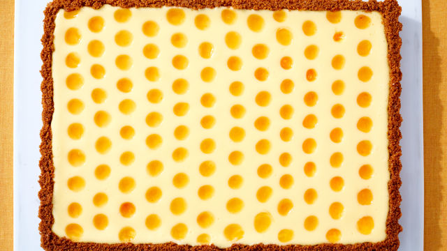 Čizkejk tart s kajsijama