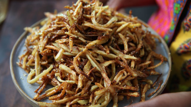 „Furikake“ pomfrit