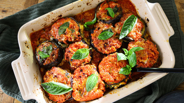 Rolat od zapečenih patlidžana