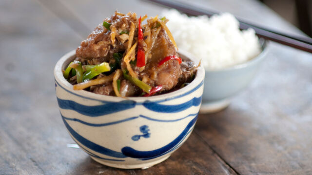 Piletina kuvana sa đumbirom