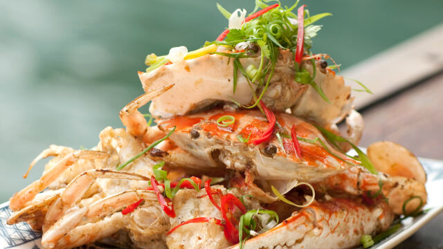 Crvena kraba sa solju i biberom