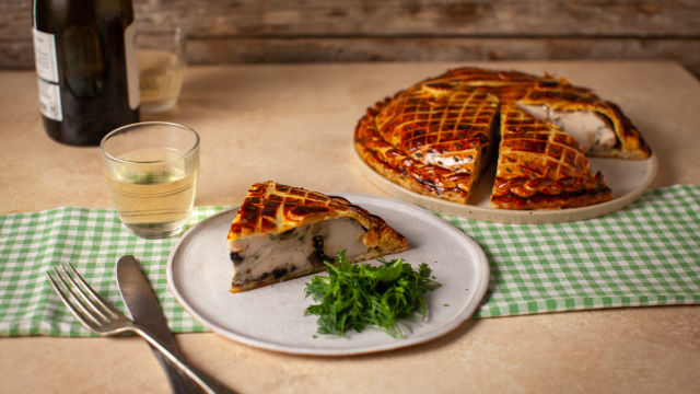 Tart od piletine i pečuraka