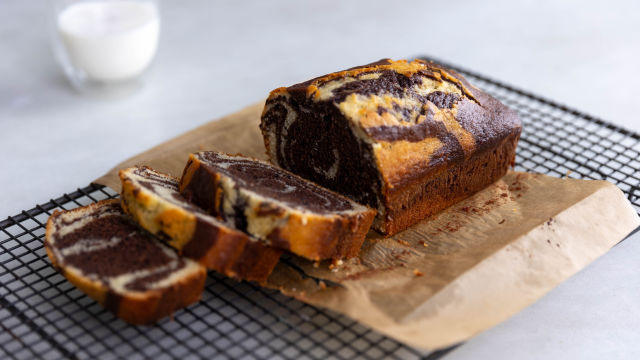 Mramorni kolač od espreso kafe i vanile