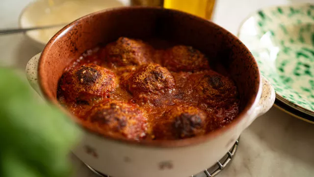 Pečene knedle sa blitvom