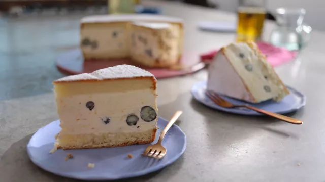 Torta sa sladoledom od borovnica