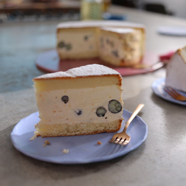 Torta sa sladoledom od borovnica