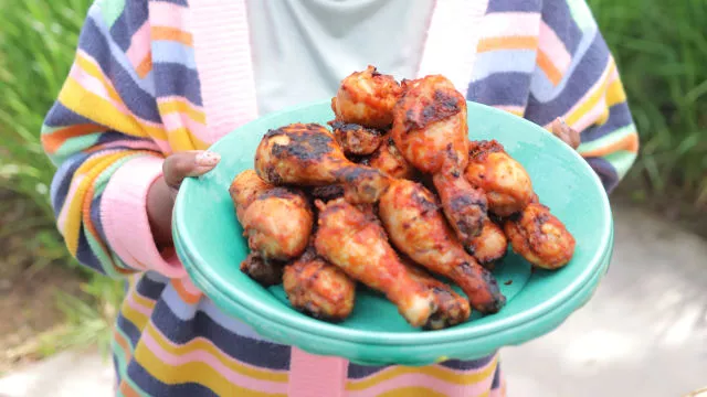 Bataci s medom i sosom srirača