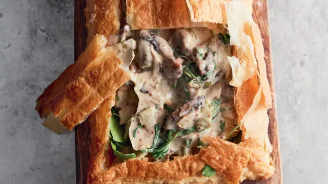 Pita od piletine i pečuraka