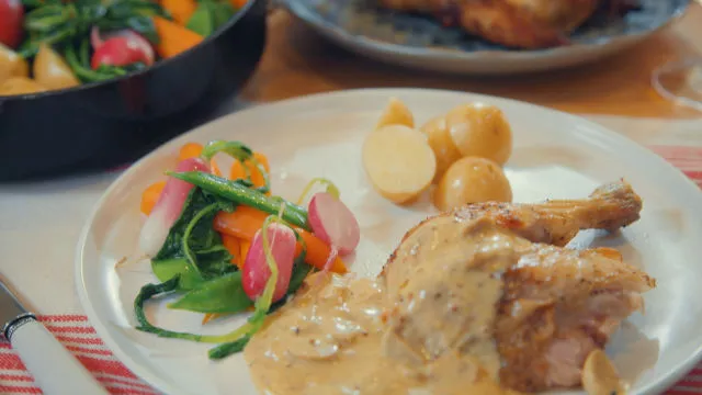 Pečena piletina sa senfom