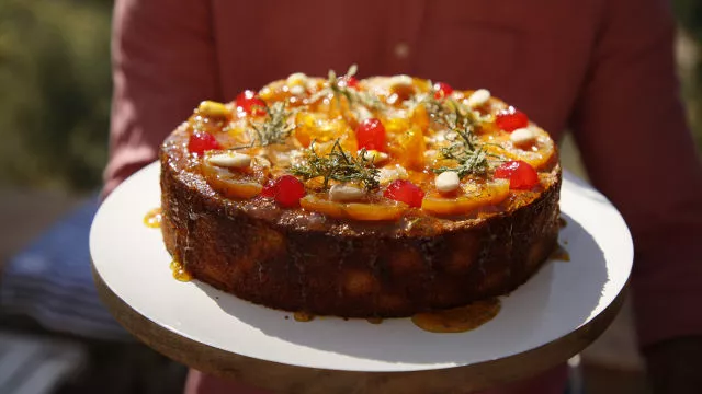 Torta od badema, maslinovog ulja i ruzmarina