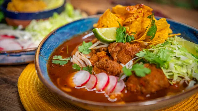 Svinjski pozole roho