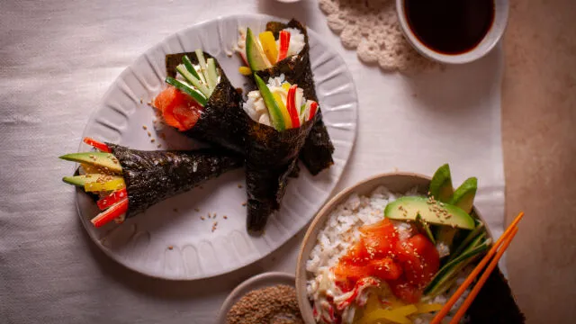 Suši  temaki