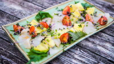 Sashimi z okisano melono