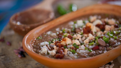 juha s fižolom pinto