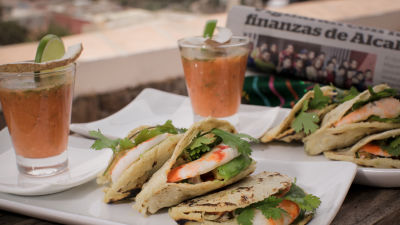 gordite z rakci in poživljajočo omako