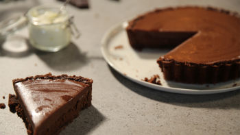 Preprosta mississippi čokoladna pita