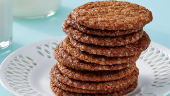 Hrustljavi piškoti z ingverjem